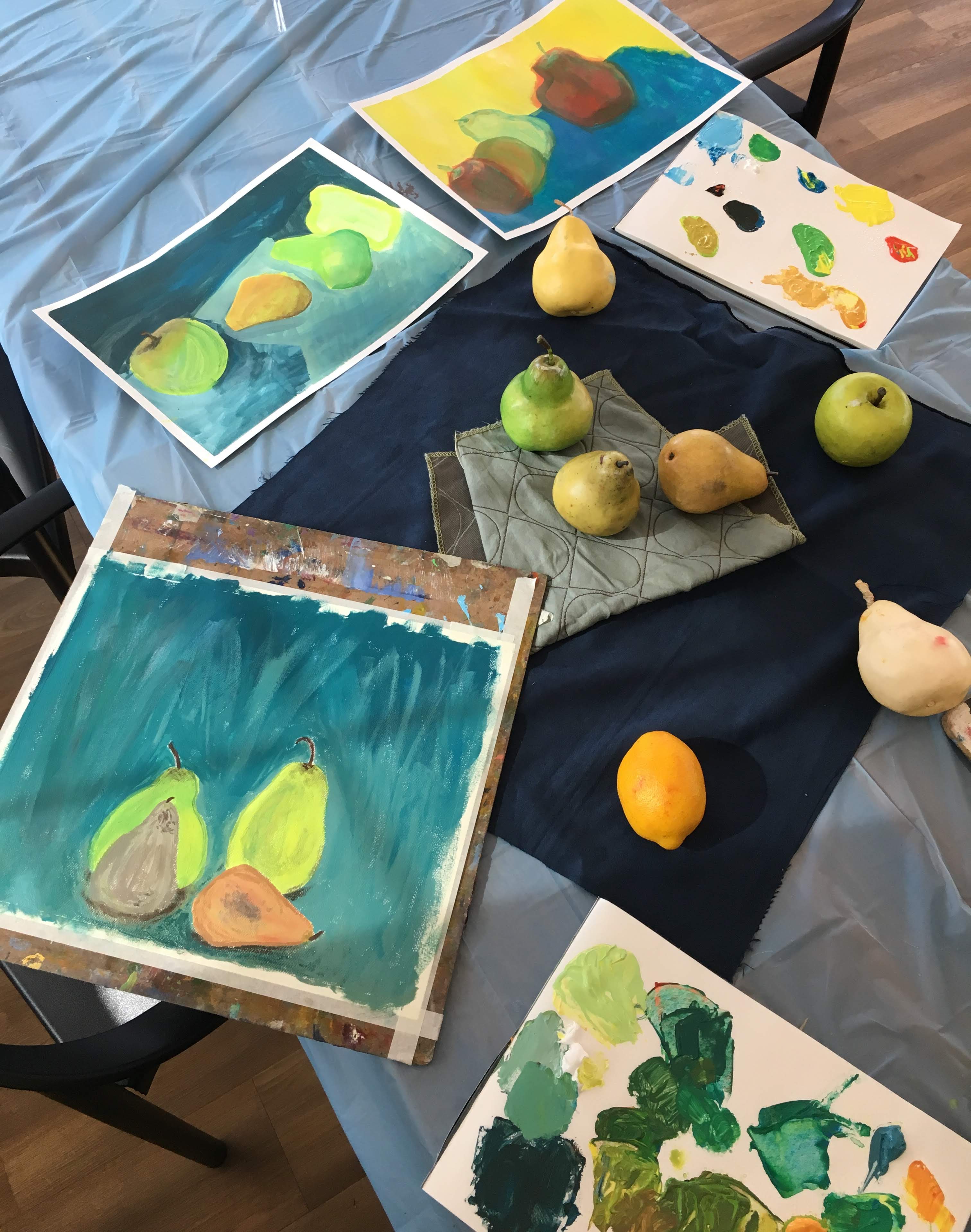 September 10th Still-life art workshop: watercolor