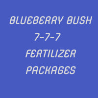 Blueberry Bush 7-7-7 Fertilizer Packages